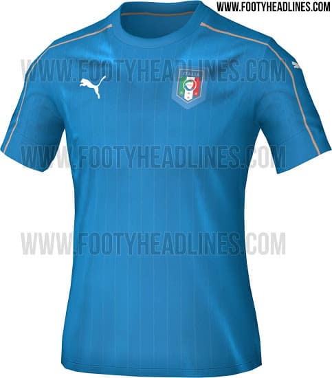 Italien-EM-2016-Heim-Trikot - EM Trikots 2020/2021