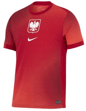 Das EM Awaytrikot von Polen